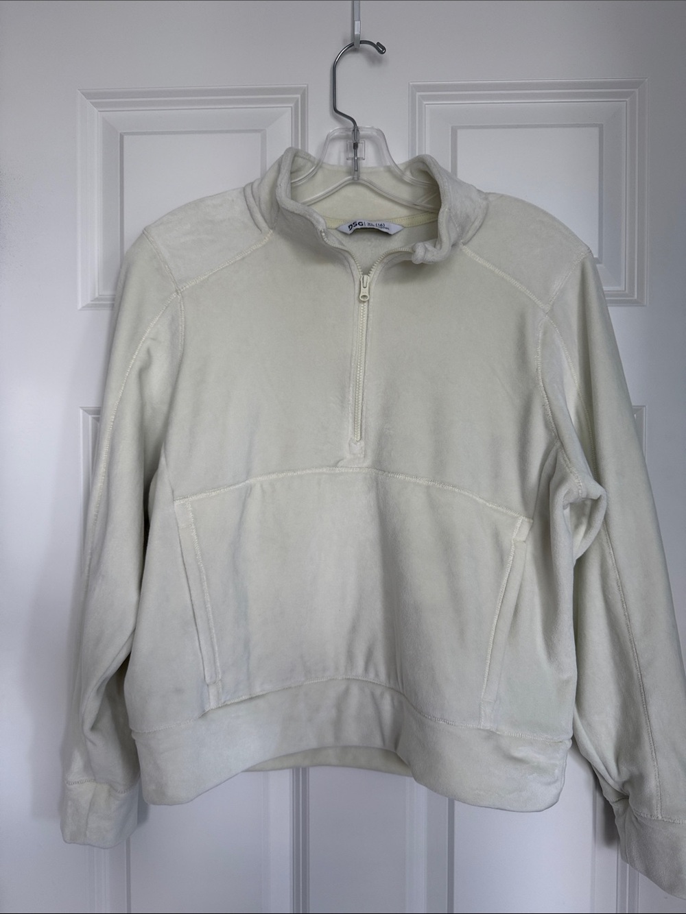 DSG Light Yellow Half-Zip Pullover